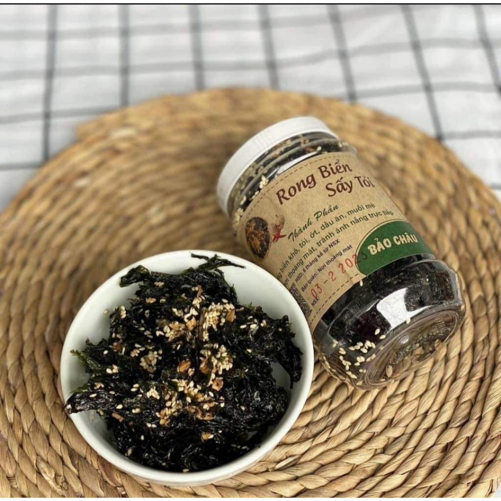 1 hũ rong biển sấy mè 60g DATE 11/11/2023