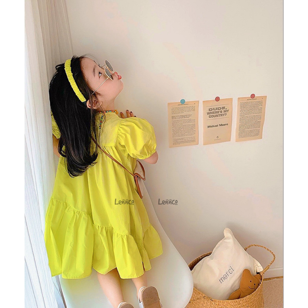 Váy babydoll bé gái 9m-10y lennco