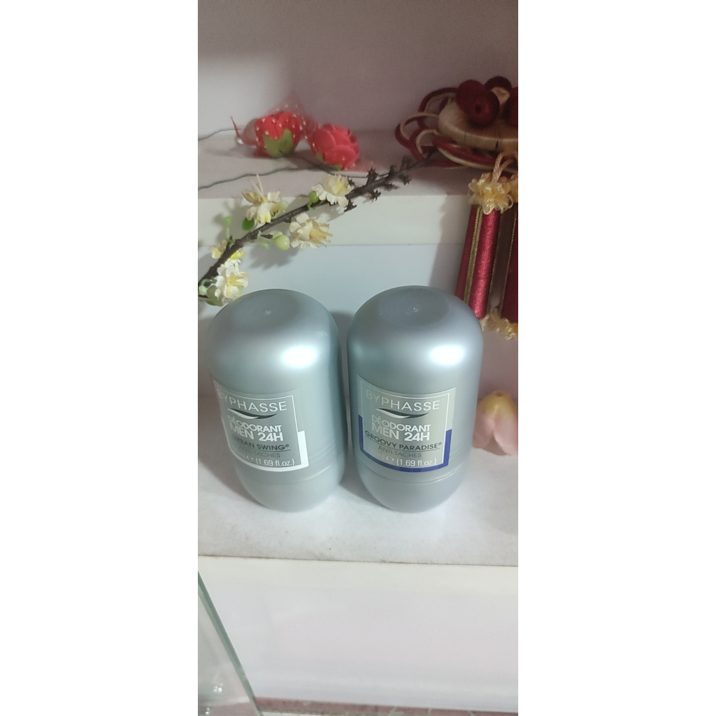 Lăn Khử Mùi Byphasse (24h men deodorant Urban Swing (roll-on) 50ml)