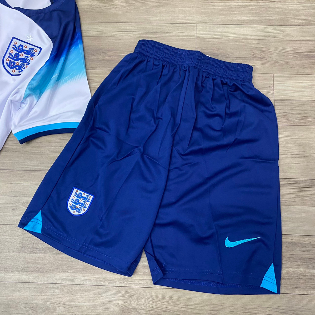 Bộ quần áo bóng đá tuyển Anh trắng thun Fex thái phom châu Âu