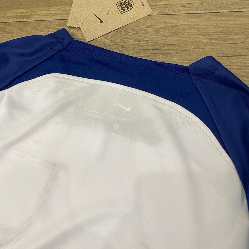 Bộ quần áo bóng đá tuyển Anh trắng thun Fex thái phom châu Âu