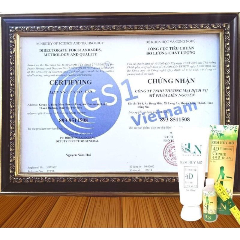 Kem Hủy Mỡ 4D Hàng Chính Hãng + Tặng 1 Tinh Dầu Siết Eo và Thước Đo