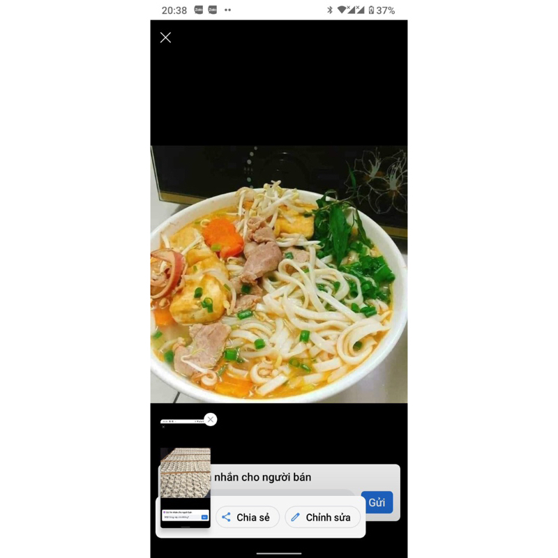 Bánh canh khô Huế Ngon dai chuẩn vị 1kg