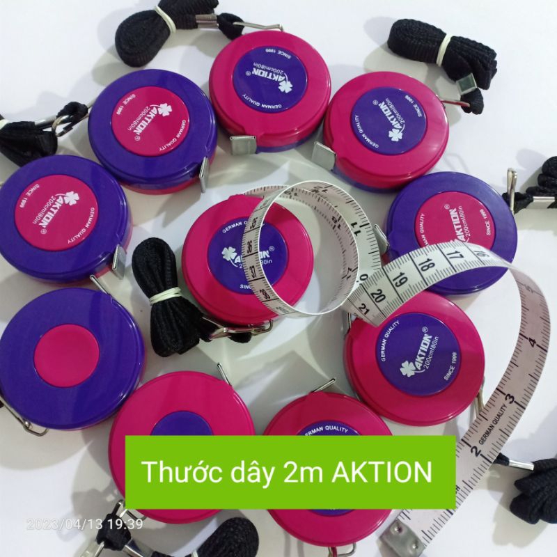 Thước dây ngành may mặc 2m hiệu AKTION