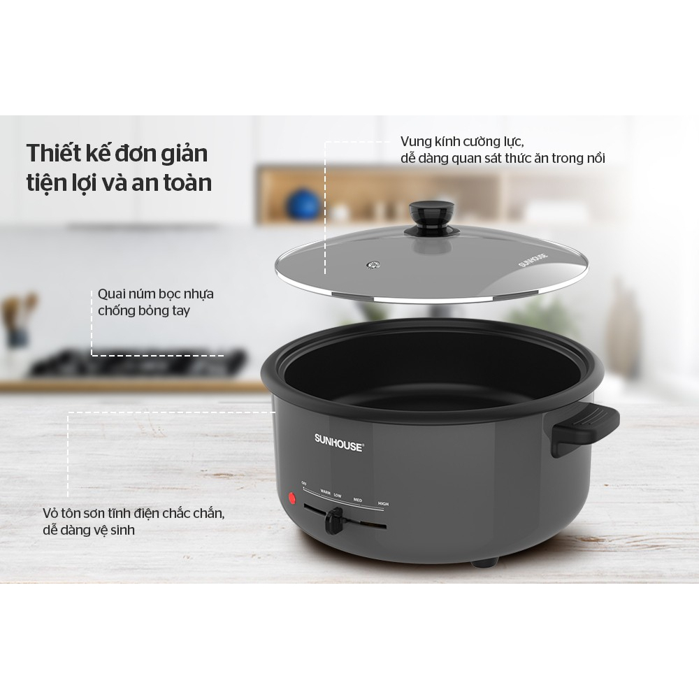 LẨU ĐIỆN SUNHOUSE SHD4523