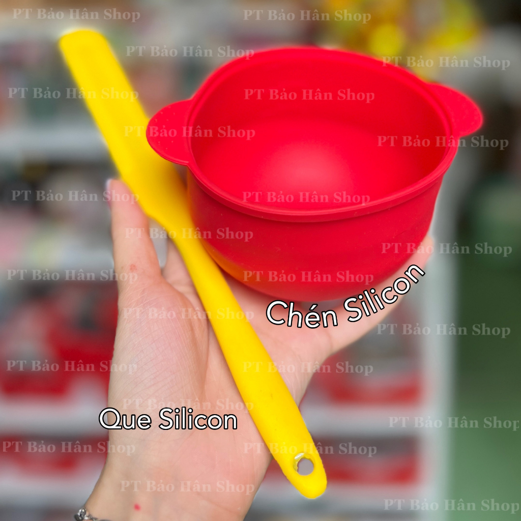 Sáp và dụng cụ Silicon nấu sáp