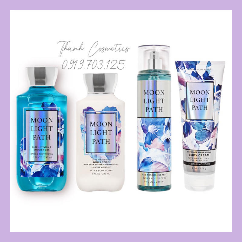 ✨Trọn bộ 𝘉𝘢𝘵𝘩 & 𝘉𝘰𝘥𝘺 𝘞𝘰𝘳𝘬𝘴 𝐌𝐎𝐎𝐍𝐋𝐈𝐆𝐇𝐓 𝐏𝐀𝐓𝐇  ✨