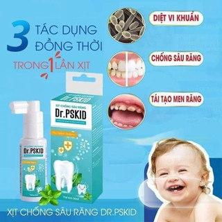 [Chính hãng] Xịt chống sâu răng cho bé Dr.PSKID