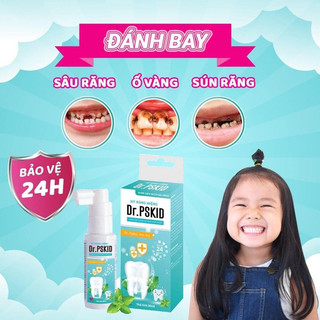 [Chính hãng] Xịt chống sâu răng cho bé Dr.PSKID
