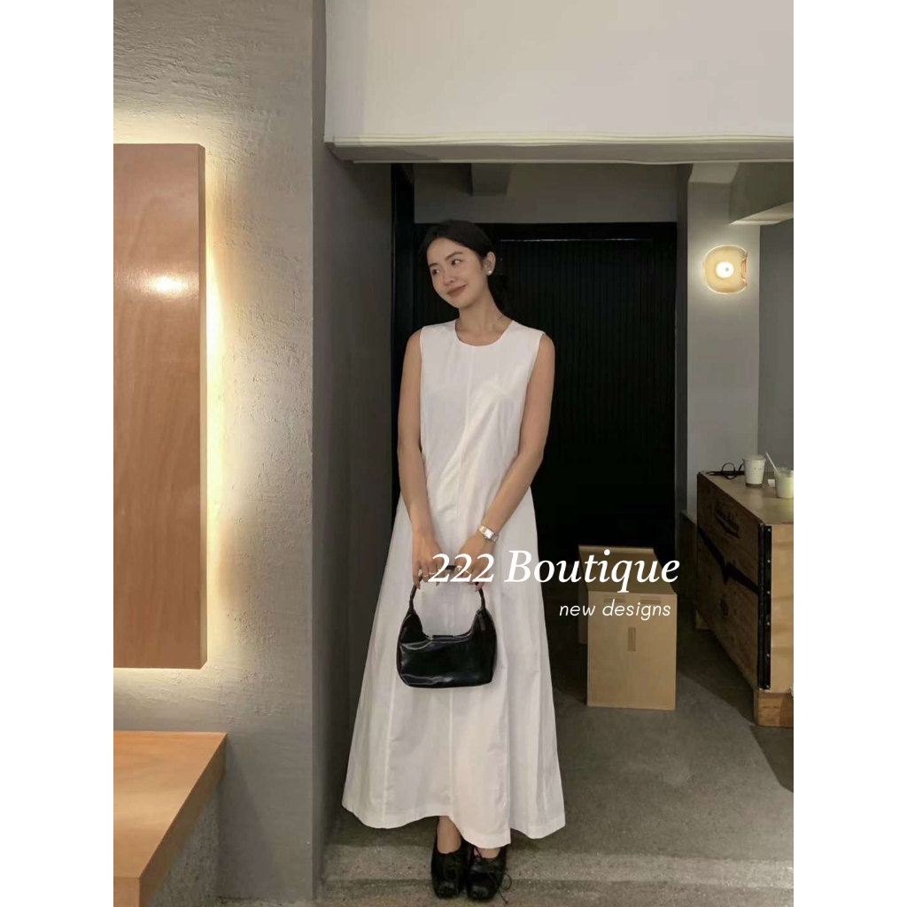 Váy LC thô xát nách eo li 7555