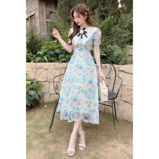 (HCM) ĐẦM VOAN HOA 2 LỚP KẾT BÔNG CAO CẤP XỊN XÒ SIÊU XINH THIẾT KẾ THỜI TRANG HIỆN ĐẠI - SANG CHẢNH , TÔN DÁNG