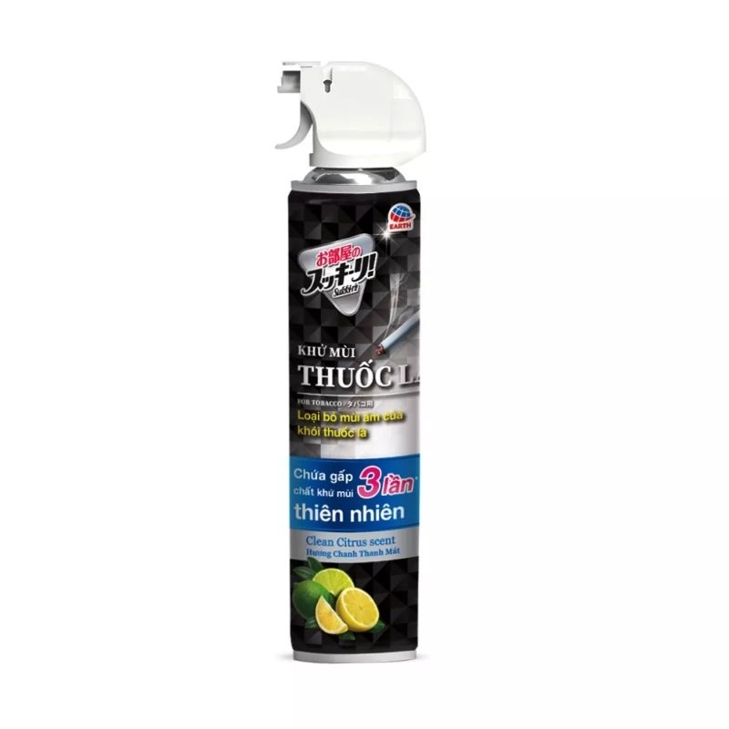 Xịt Phòng Khử Mùi Thuốc Lá / Toilet / Phòng Ngủ Sukki-ri Bedroom Nhật Bản 320ml
