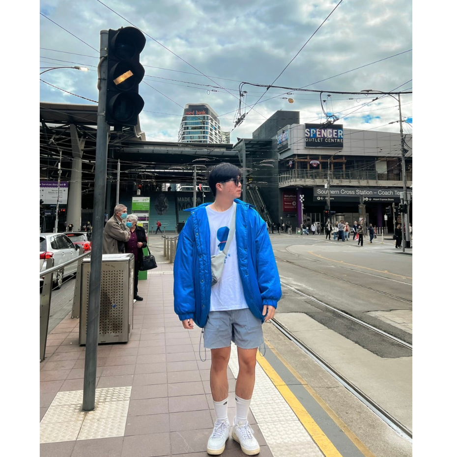 Vớ champion performance high crew socks_Black and White