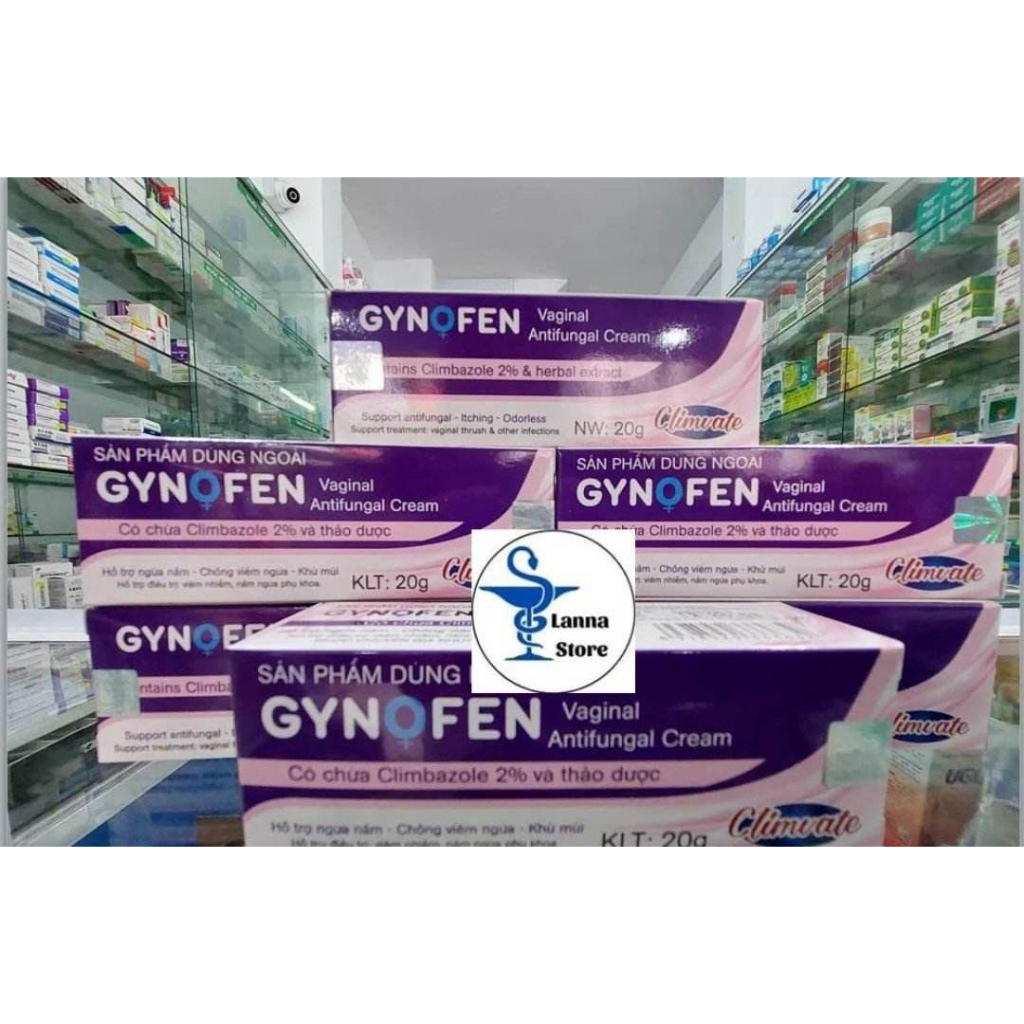Tuýp bôi nấm vùng kín GYNOFEN dùng cho cả nam và nữ
