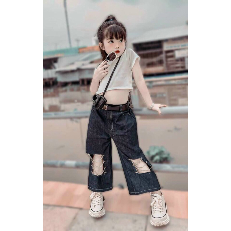 Sét jean xích cho bé