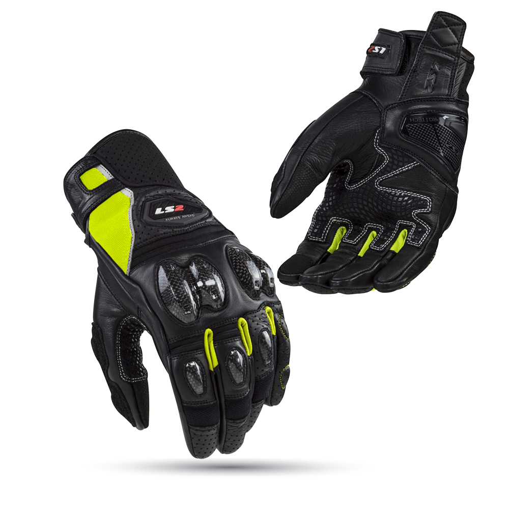 Găng Tay Bảo Hộ Lái Moto, Xe Máy LS2 Spark 2 Leather Man - SPID.VN