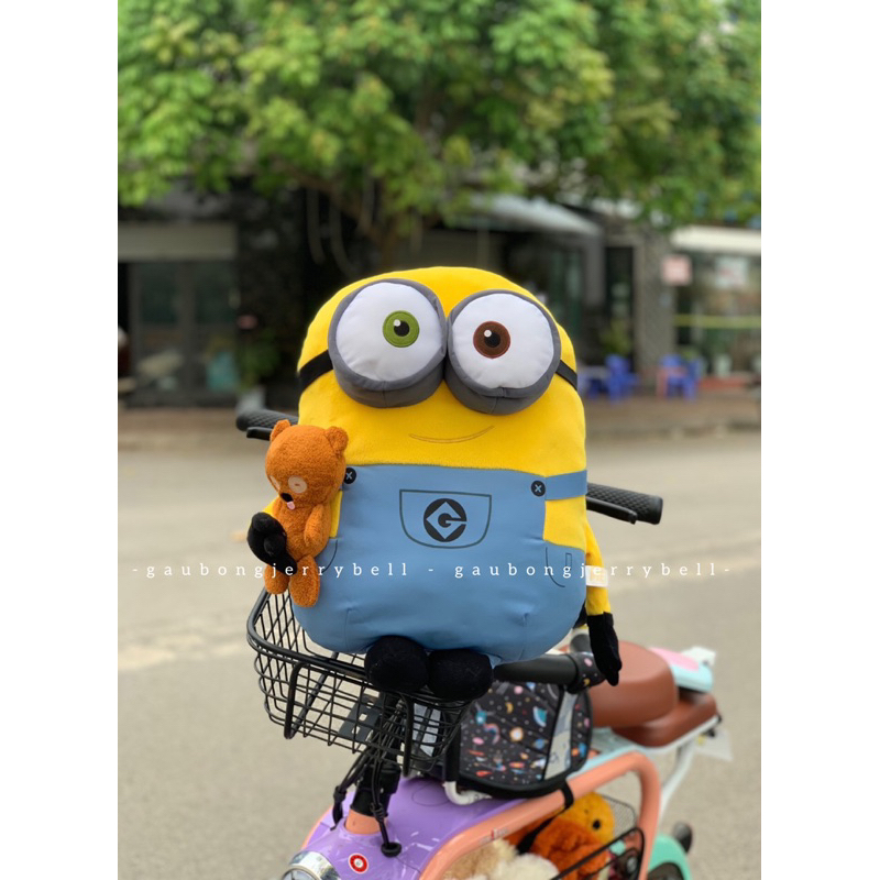Gấu bông Minion BOB ôm gấu Tim chính hãng xuất Nhật