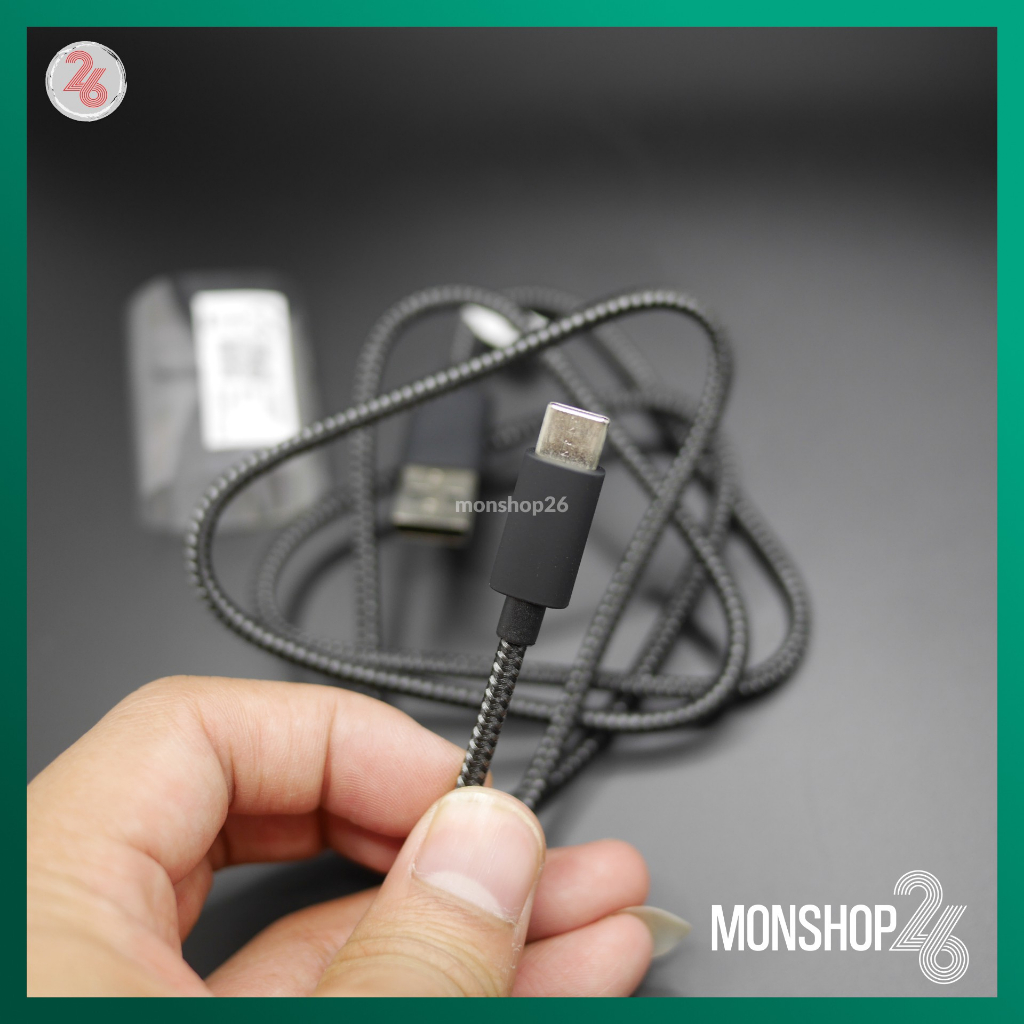 🔌 Cáp sạc USB A sang USB C  Motorola bọc dù dài 1M - Chính hãng 🔌