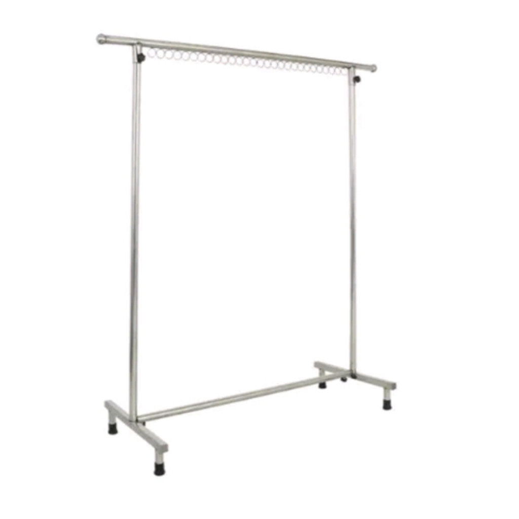 (Hàng thanh lý) Xào phơi quần áo inox có khoen gấp gọn