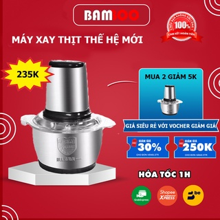 Máy xay thịt Hàng chính hãng BH 12 tháng, máy xay tỏi ớt, xay thịt , hoa quả đa năng 3 trong 1