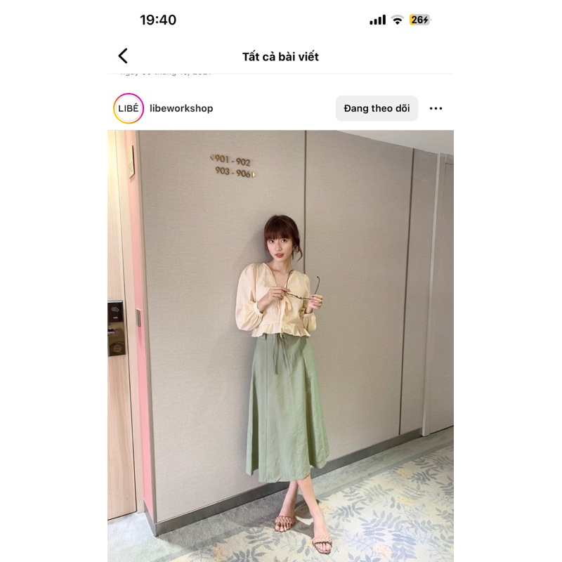 Quần Áo Libe/Dottie/Kido size S