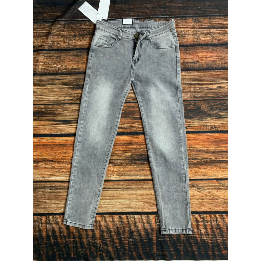 Quần bò jean nam dài đen rách phối khóa kéo lệch đẹp mẫu mới hot,chất bò co giãn chuẩn vnxk