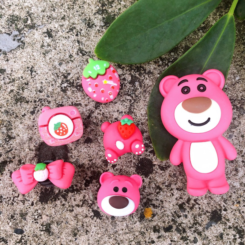 CHARM/JITBITZ GẮN DÉP GẤU DÂU