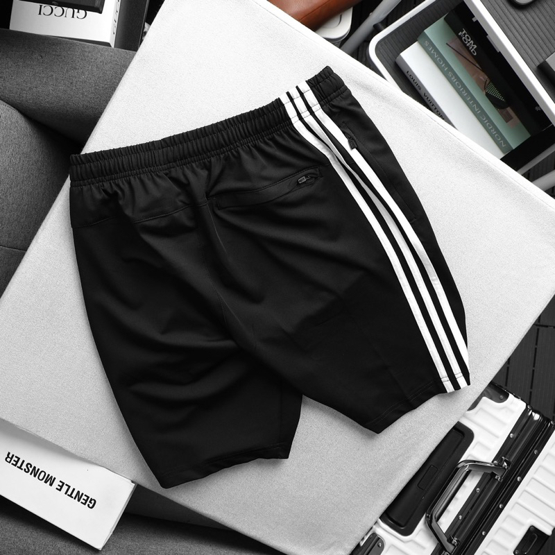 Quần short Poly 2 Da cao cấp thể thao adidas VNXK cao cấp