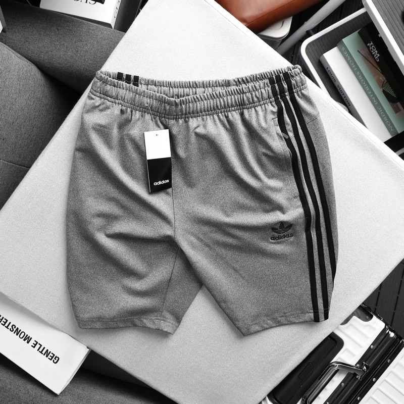 Quần short Poly 2 Da cao cấp thể thao adidas VNXK cao cấp