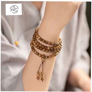 vòng trầm hương 108 hạt tốc vườn