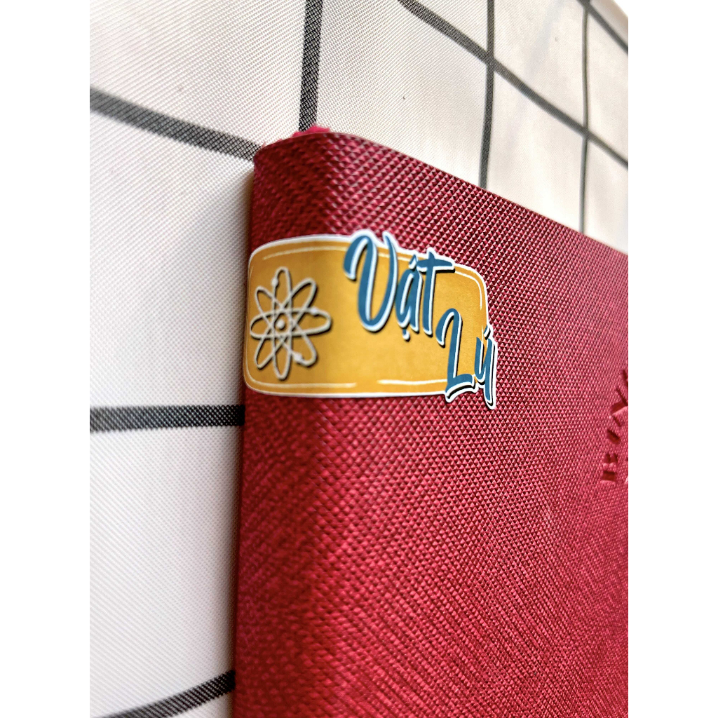 Sticker Tên Môn Học - Mina.studio