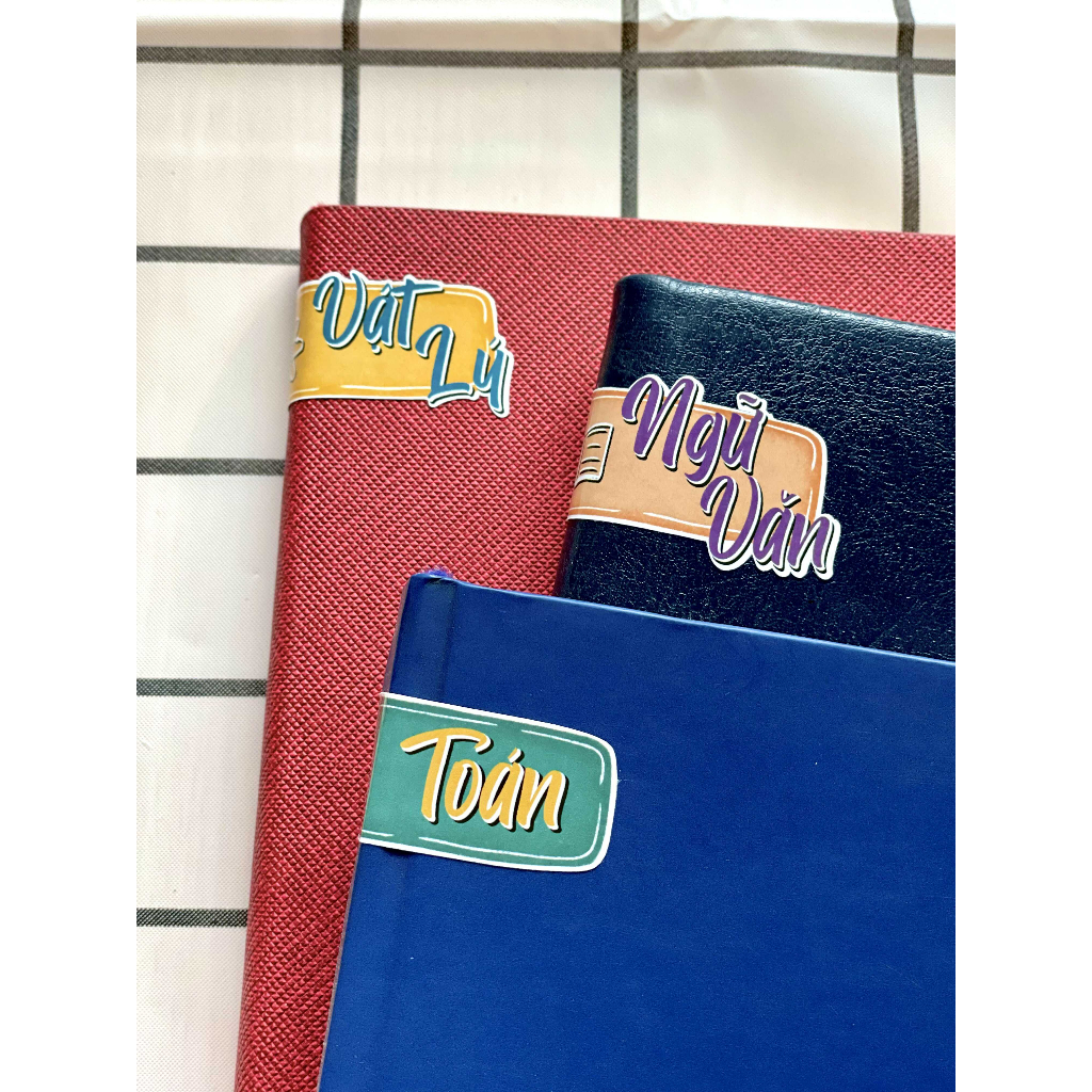 Sticker Tên Môn Học - Mina.studio