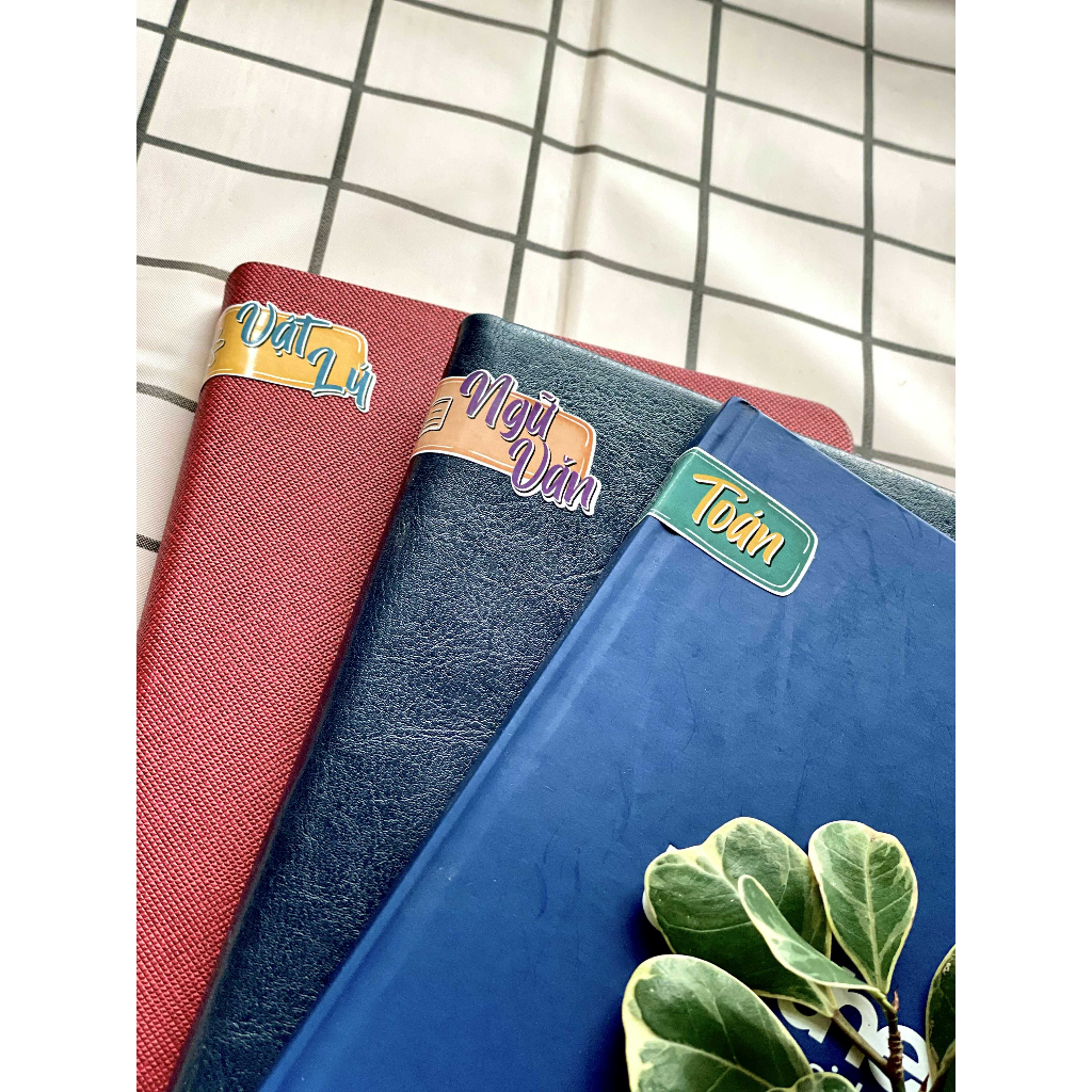 Sticker Tên Môn Học - Mina.studio