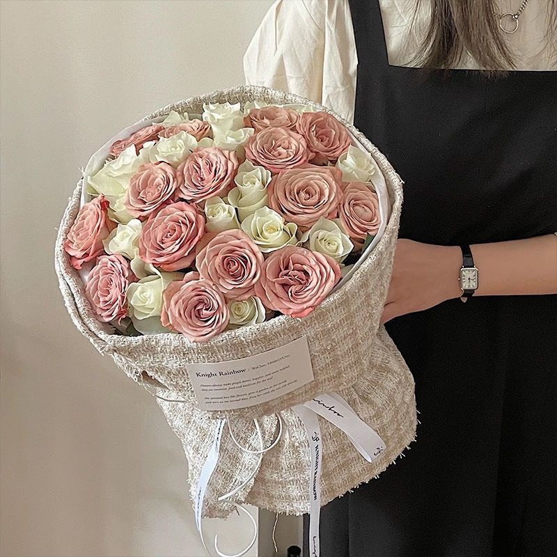 Sỉ 10 Cốt Bìa Giấy Gói Hoa Tươi Hoa Sáp - Phụ kiện hoa Lavender