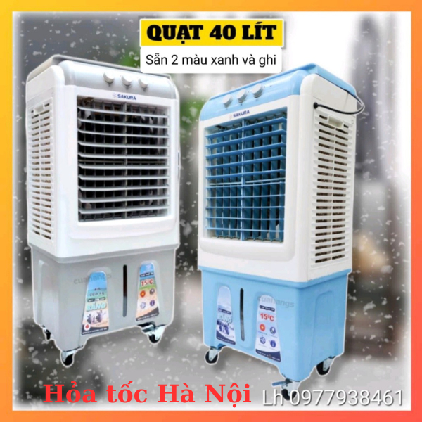 Quạt điều hoà hơi nước dung tích lớn 45L HS-588A, Quạt hơi nước điều hoà không khí cao cấp chính hãng bảo hành 12 tháng