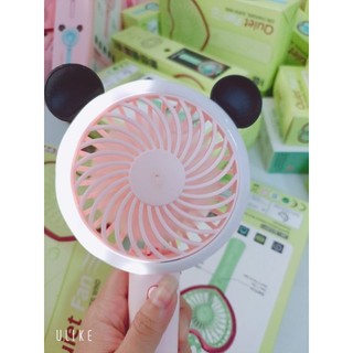 Quạt cầm tay hình mickey