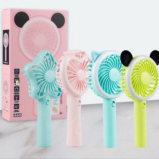 Quạt cầm tay hình mickey