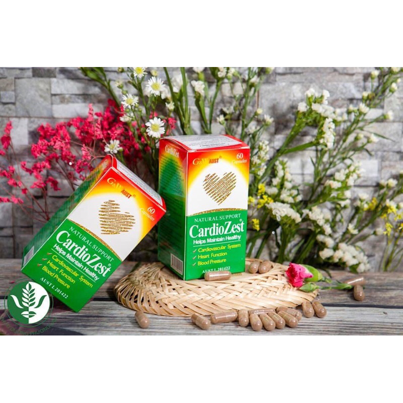 cardiozest tăng cường lưu thông máu,ổn định huyết áp, giúp tìm mạch khỏe