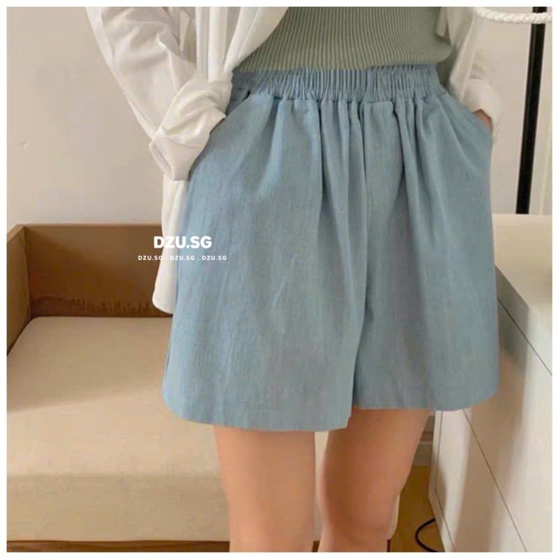 Short kaki lưng thun DZU.SG