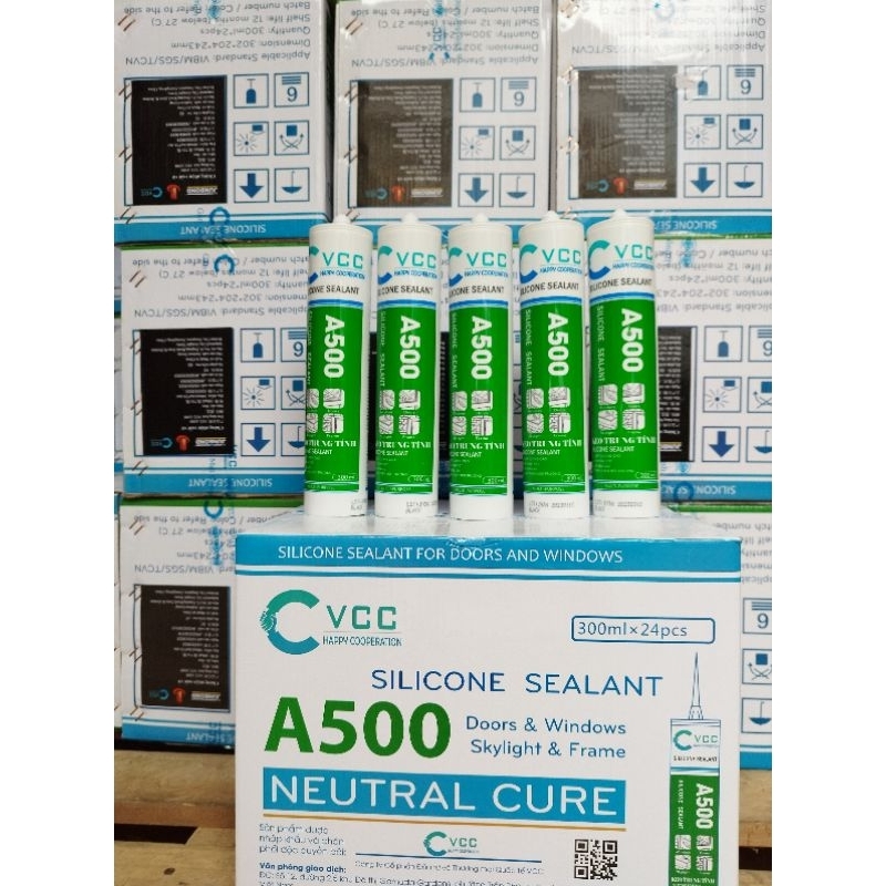 Keo Silicone VCC A500 300ml