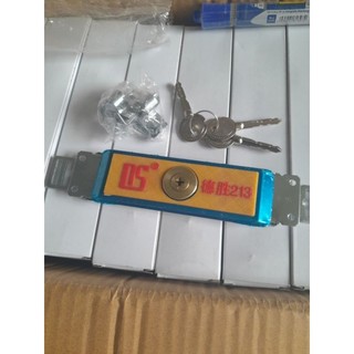 Khóa cửa cuốn tấm liền DS. khóa 4 cạnh