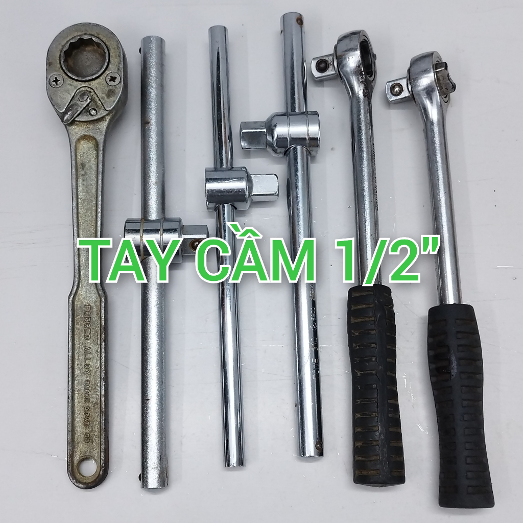 Cần tự động , cần trượt 1/2" Tone, Mitoloy... hàng bãi Nhật