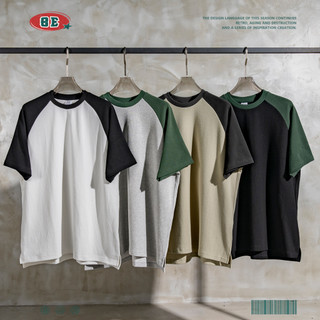 Áo thun raglan form oversize | be raglan t-shirt | 3t streetwear