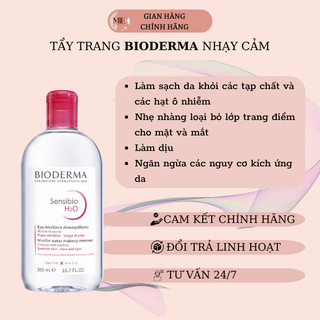 Bioderma Sensibio H2O Nước Tẩy Trang Bioderma Cho Da Nhạy Cảm