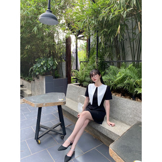 Đầm Cổ Bèo Nhọn (ẢNH THẬT)