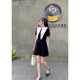 Đầm Cổ Bèo Nhọn (ẢNH THẬT)