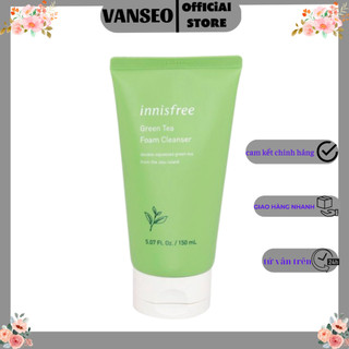 Sữa Rửa Mặt Trà Xanh Innisfree Green Tea Cleansing Foam