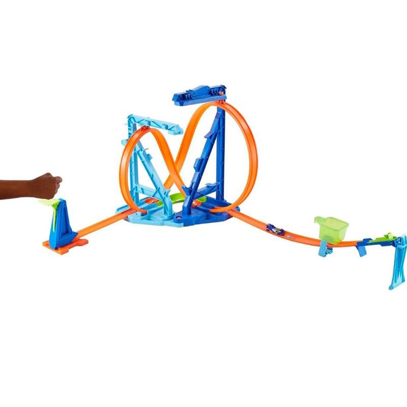 Bộ Hot Wheels Track Builder Unlimited Infinity Loop Kit