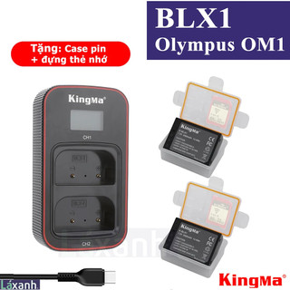 Blx1 olympus | pin và sạc máy ảnh olympus blx1 k-blx1 hãng kingma cho olympus om1