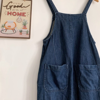 quần yếm jean freesize